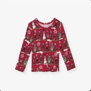 NWT Posh Peanut Disney The Night Before Christmas  Folly and Fright L/S Shirt